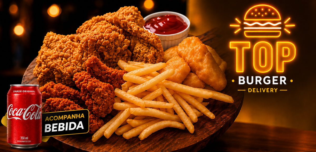 COMBO de Fritas + Frango Frito + Nuggets